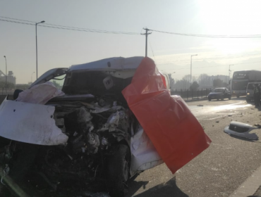 Colisión que involucró a tres vehículos deja un fallecido en la ruta 60CH de La Calera