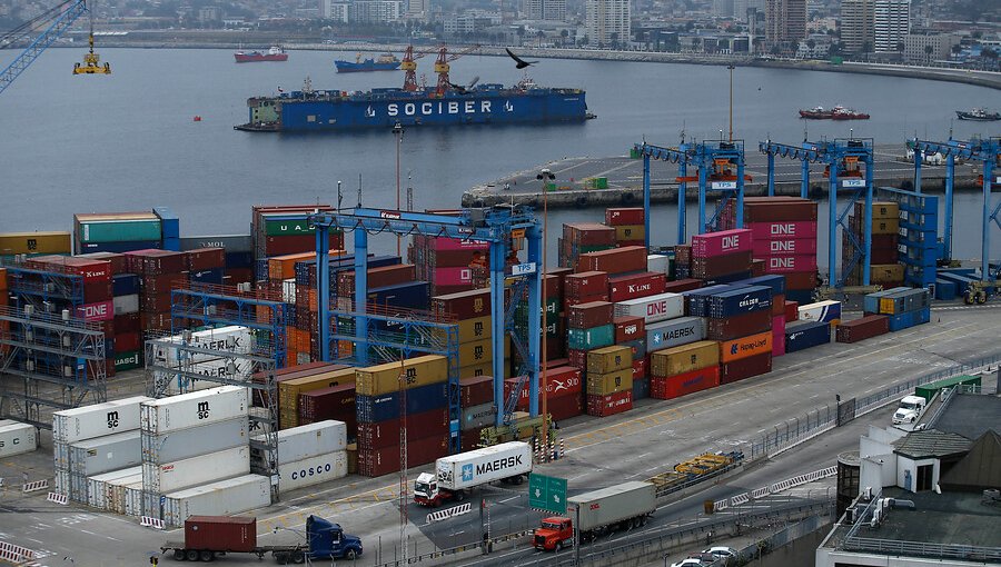 Comercio exterior de Chile alcanza US$ 71.037 millones en mayo, con un crecimiento de 35%