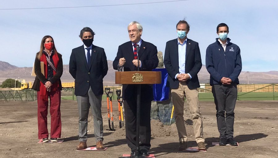 Presidente Piñera anuncia Plan de Descontaminación para Calama: "Se pondrá en marcha de forma inmediata"