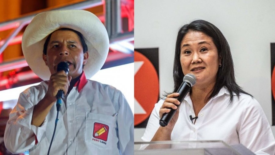 Con el 96% de las actas contabilizadas: Pedro Castillo aventaja a Keiko Fujimori en las elecciones de Perú