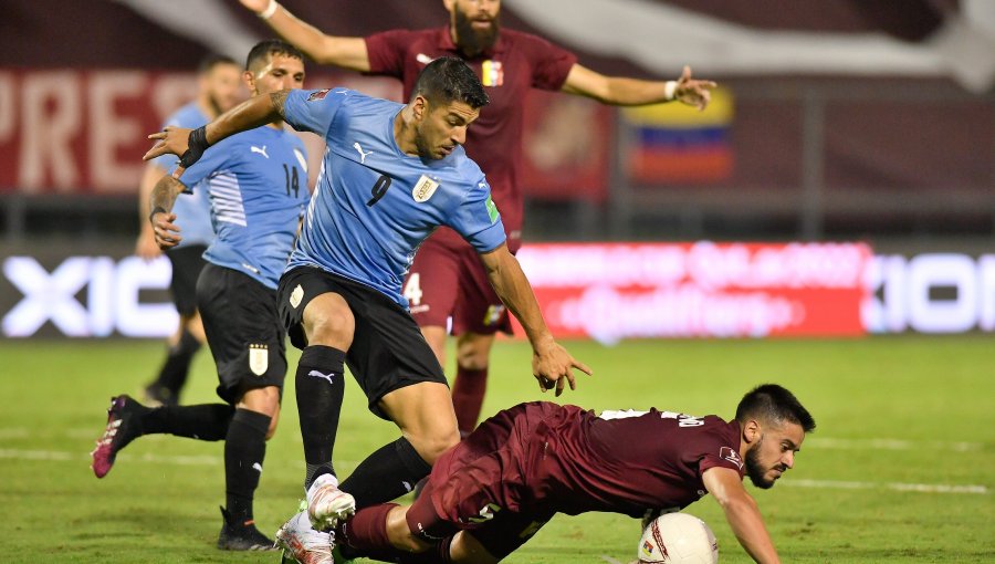 Venezuela empata ante Uruguay que suma su segunda igualdad consecutiva en Clasificatorias