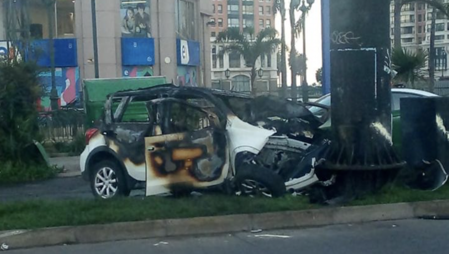 Exceso de velocidad sería la causa del fatal accidente que le costó la vida a tres personas en Viña del Mar