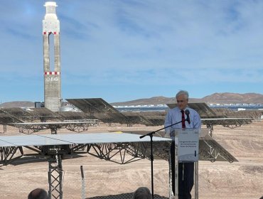 Presidente Piñera inaugura Cerro Dominador: La primera planta termosolar de Latinoamérica