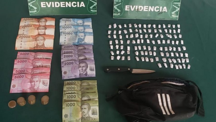 Detienen a adolescente que vendía más de 100 envoltorios de pasta base de cocaína en San Felipe