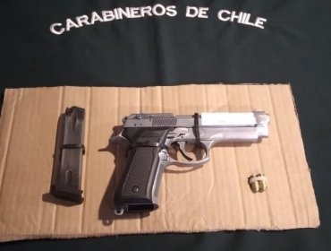 Detienen a cuatro personas que portaban un arma de fuego y circulaban en toque de queda en Quillota