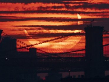 Eclipse solar anular: Las impresionantes imágenes del "anillo de fuego" que se vio en el hemisferio norte