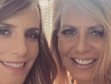 Diana Bolocco compartió tierna fotografía de la infancia junto a su hermana, Cecilia