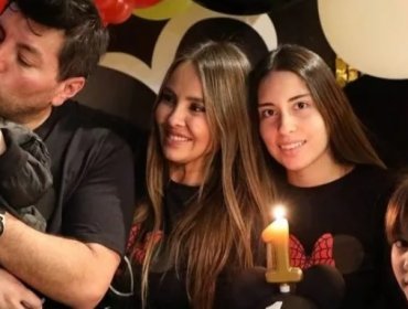 Paloma Aliaga celebra primer cumpleaños de su hijo, junto a su pareja Cristóbal Valenzuela