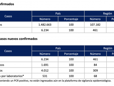 461 contagios y otros 7 decesos reporta la región de Valparaíso durante las últimas 24 horas