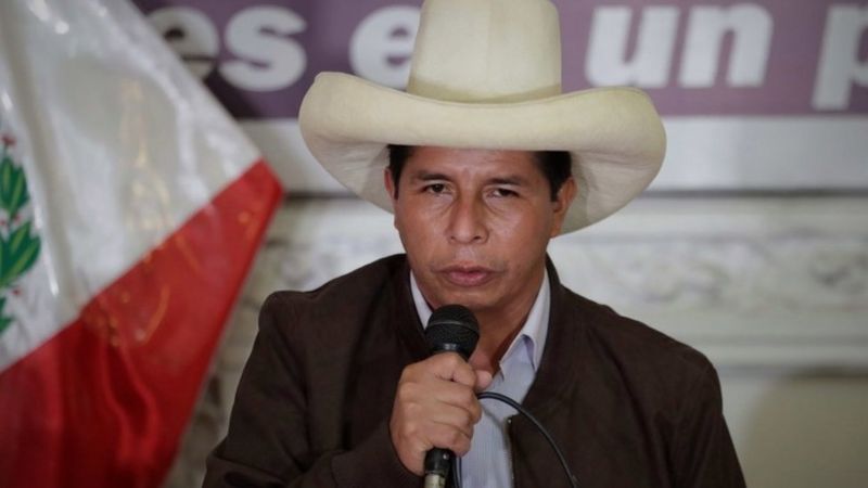 Con el 100% de las actas contabilizadas: Pedro Castillo se impuso a Keiko Fujimori en elecciones de Perú