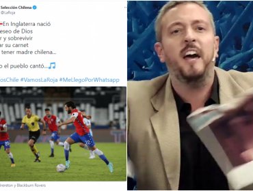 Periodista argentino amenazó con "golpiza" a autor de tuiteo de la Roja sobre Ben Brereton