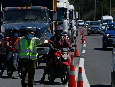 Aduanas sanitarias serán potenciadas para fiscalizar salida de vehículos desde la región Metropolitana por feriado largo