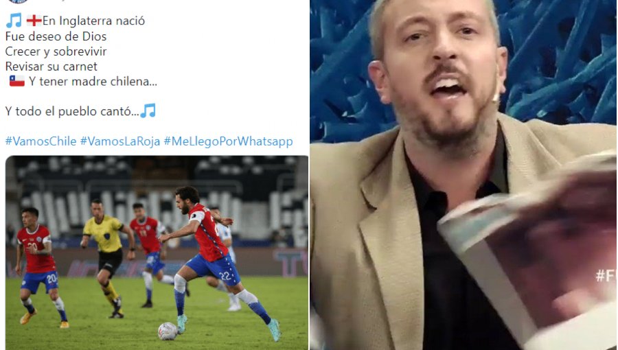 Periodista argentino amenazó con "golpiza" a autor de tuiteo de la Roja sobre Ben Brereton