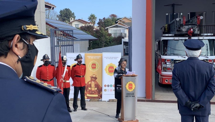 8ª Compañía de Bomberos de Viña del Mar cuenta con nuevo y moderno cuartel en Reñaca