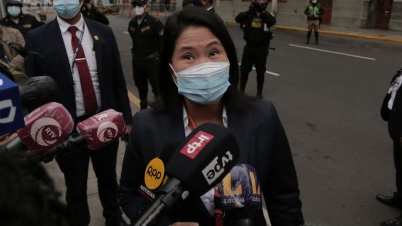 Justicia peruana rechaza la solicitud de prisión preventiva contra Keiko Fujimori