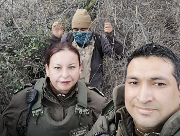 Excursionista extraviado y lesionado fue rescatado con vida desde el cerro Mauco de Quillota