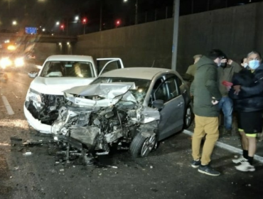 Joven de 18 años falleció tras violento accidente de tránsito en carretera de Conchalí