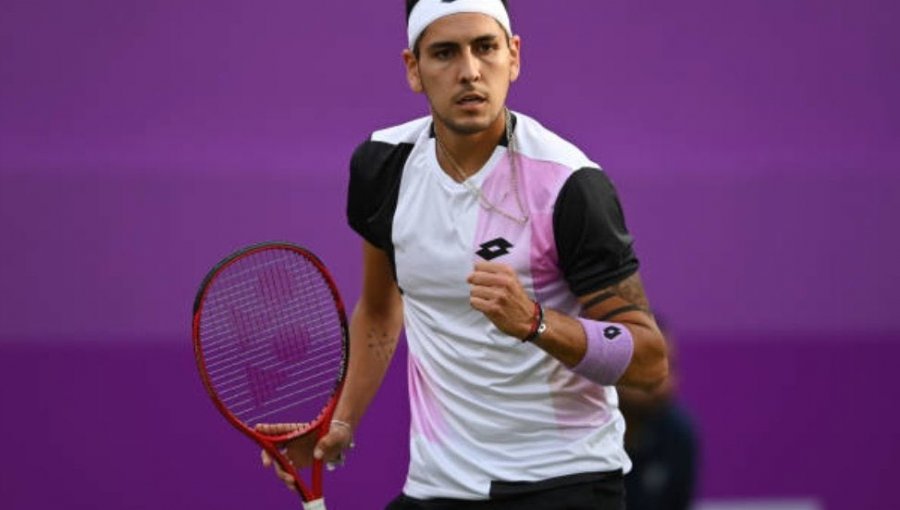 Alejandro Tabilo debutó con sólido triunfo en la primera ronda de la qualy de Wimbledon