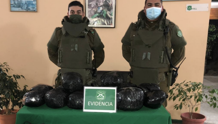 Control carretero termina con decomiso de 16 kilos de marihuana en Nogales