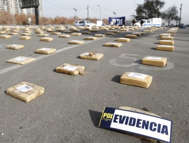 PDI incauta más de 3 toneladas de cannabis sativa y 38 kilos de cocaína base