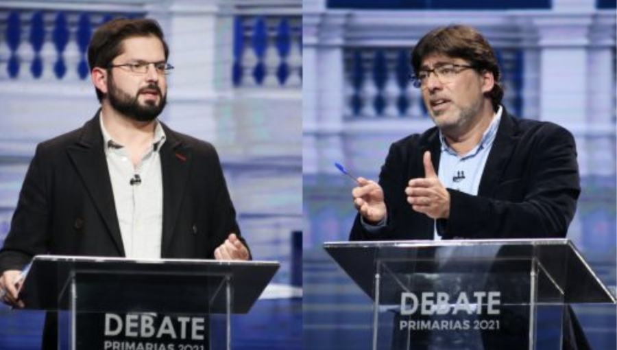 Tras el debate, Daniel Jadue y Gabriel Boric destacaron "espacio de convergencia" entre las propuestas de ambos