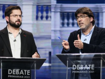 Tras el debate, Daniel Jadue y Gabriel Boric destacaron "espacio de convergencia" entre las propuestas de ambos