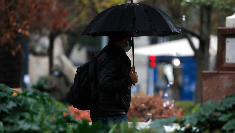 Declaran Alerta Temprana Preventiva para la región Metropolitana por probables lluvias y viento