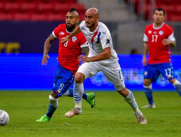 Paraguay le saca ventaja a Chile tras anotación de cabeza de Braian Samudio por Copa América