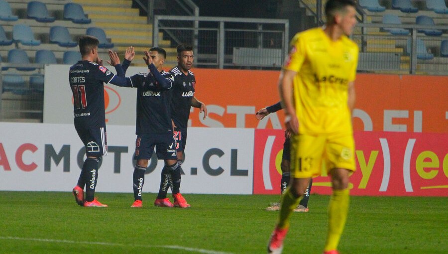 "Huevo" Valencia se estrenó en la banca de la U con triunfo ante San Luis por Copa Chile