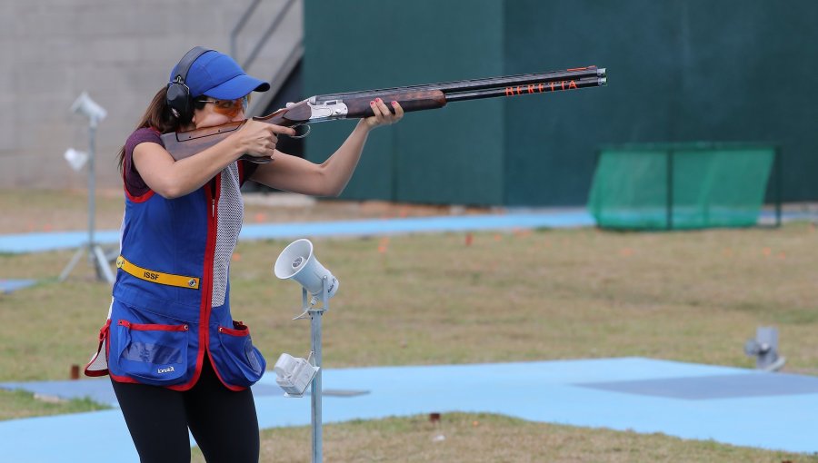 Francisca Crovetto obtuvo el segundo lugar en la Copa del Mundo de tiro skeet