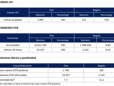 Pese a caída en contagios por Covid-19, positividad sigue al alza en la región de Valparaíso: tasa llega al 11,%