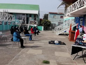 Escuela España de Valparaíso se transformó en la primera cardioprotegida del sistema escolar público