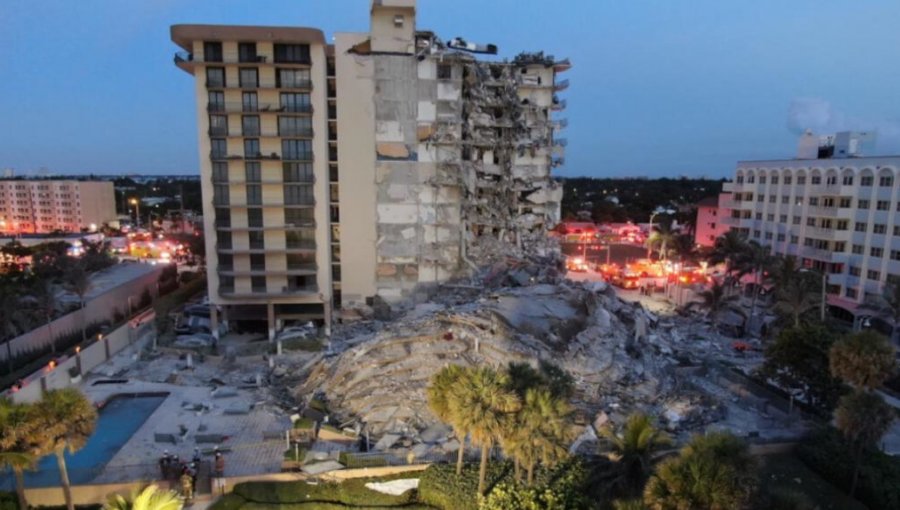 Confirman hallazgo del cuerpo de familiar de Michelle Bachelet en edificio que se derrumbó en Miami