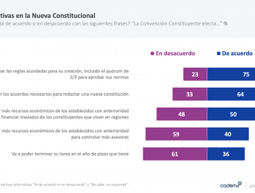 Garantizar los derechos sociales: el principal tema que debiera tratar la Convención Constitucional, según encuestados por Cadem