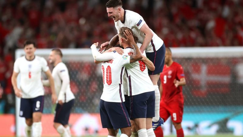 Inglaterra jugará su primera final de Eurocopa tras derrotar a Dinamarca en el tiempo extra