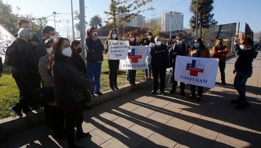 Funcionarios de la salud protestan por “persecusión y hostigamiento” de Alcalde de La Florida