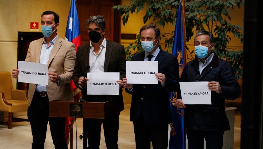 Diputados de Chile Vamos presentan proyecto que establece “jornada de trabajo por hora”