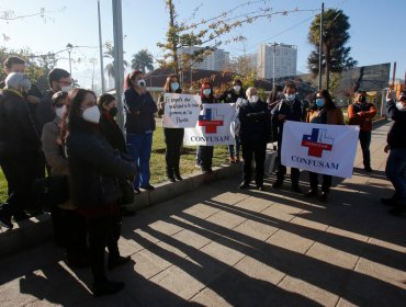 Funcionarios de la salud protestan por “persecusión y hostigamiento” de Alcalde de La Florida