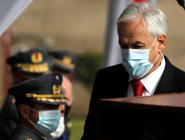 Presidente Piñera participó en ceremonia de Juramento a la Bandera en la Escuela Militar