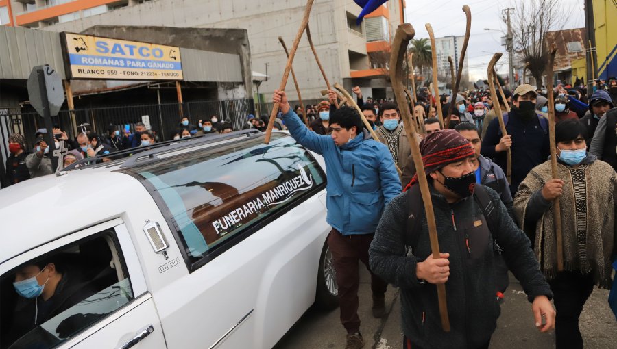 Comunidad mapuche despide a Pablo Marchant, comunero muerto en Carahue