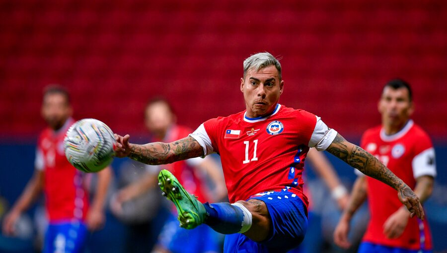 Conmebol destacó a Eduardo Vargas como el mejor jugador de la Roja en Copa América