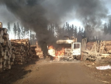 Sindican a grupo armado como el culpable de atentado incendiario en fundo de Cañete