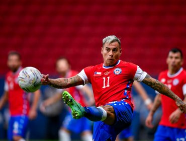 Conmebol destacó a Eduardo Vargas como el mejor jugador de la Roja en Copa América