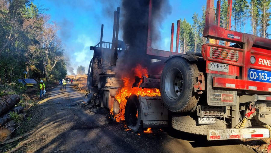 Reportan 90 hechos de violencia durante la última semana en la Macrozona Sur: 11 fueron ataques incendiarios