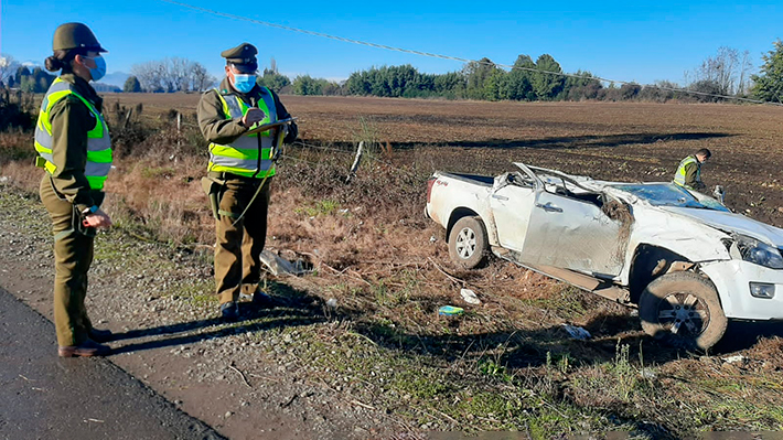 Alcalde de Coihueco, Carlos Chandía, se encuentra "grave, pero estable" tras accidente en sector de La Palma