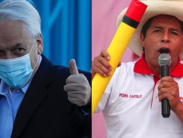 Presidente Piñera desea éxito a Pedro Castillo y promete trabajo conjunto con el Gobierno del mandatario electo de Perú