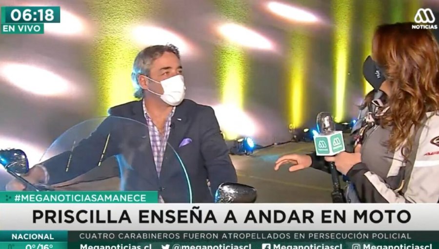 José Luis Reppening aclara rumores que lo vinculan a una relación sentimental con su compañera Priscilla Vargas