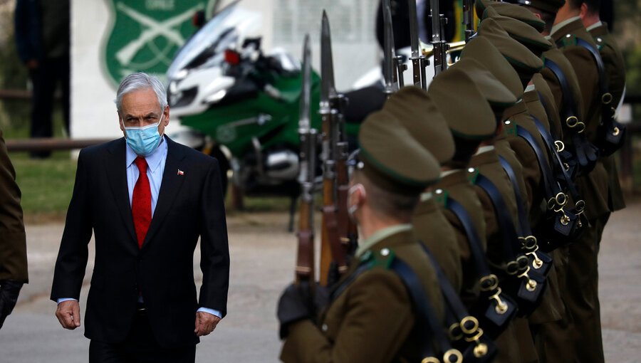 Presidente Piñera inaugura nuevas dependencias de la Escuela de Carabineros en Viña del Mar