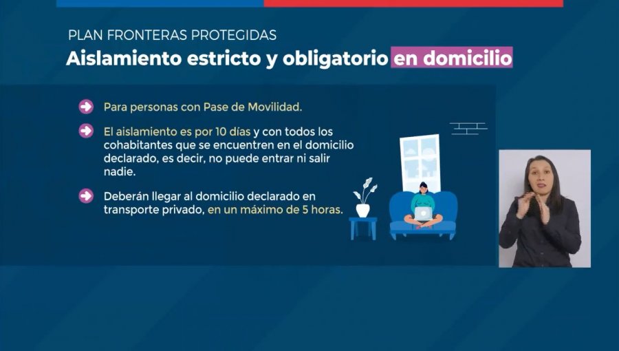 Plan Fronteras Protegidas: Residentes en Chile mayores de edad podrán salir del país con el Pase de Movilidad