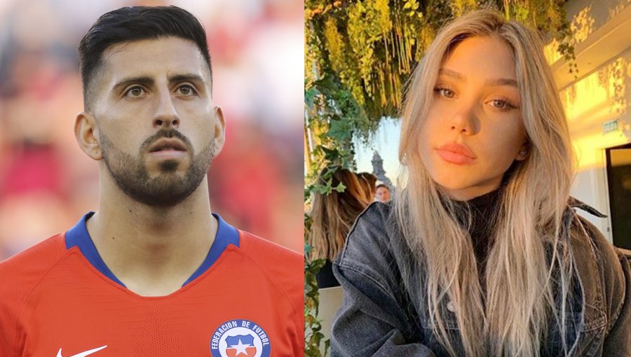 Imágenes confirmarían romance entre Constanza Ríos y el futbolista Guillermo Maripán